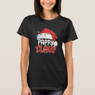 Pappy Claus Christmas Costume Family Matching Fun T-Shirt