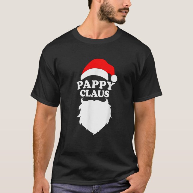 Pappy Claus Holiday Christmas  T-Shirt (Front)