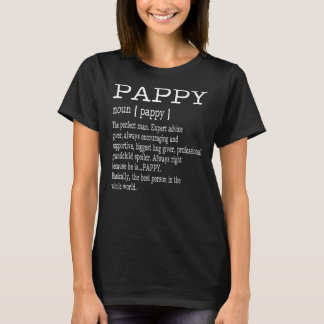 Pappy Definition Grandpa Father's Day T-Shirt