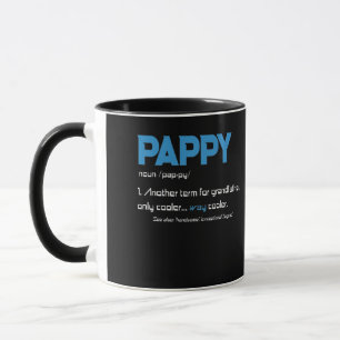 Pappy Grandpa Fathers Day Definition Birthday Mug