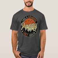 Pappy Like A Grandpa Only Cooler Vintage Retro