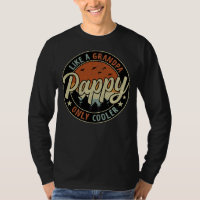 Pappy Like A Grandpa Only Cooler Vintage Retro