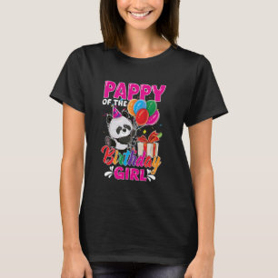 Pappy Of The Panda Bear Birthday Animal Lover Boys T-Shirt