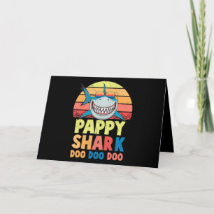 Pappy Shark Doo Doo Doo Gifts Card