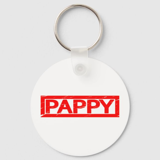 Pappy Stamp Key Ring (Front)