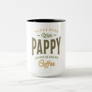 Pappy's Coffee Power! Dad and Grandpa Mug