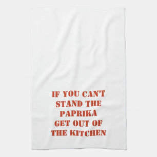 PAPRIKA KITCHEN TOWEL - ORANGE