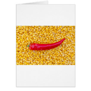 Paprika on corn