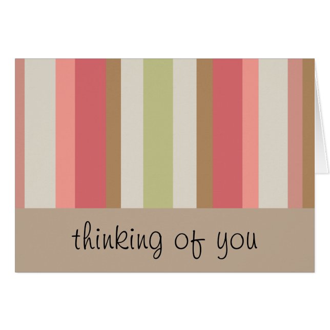 Paprika Stripes Pattern (Front Horizontal)