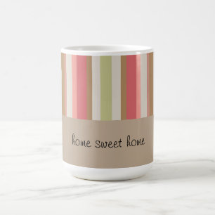 Paprika Stripes Pattern Coffee Mug