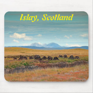 Paps of Jura from Islay, Scotland Mouse Mat