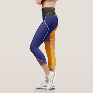 papu expression leggingsit capri leggings