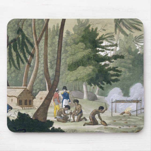 Papu tribe on the Isle of Rawak, plate 20 from 'Le Mouse Mat (Front)