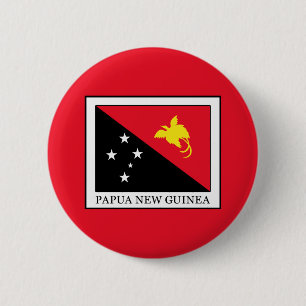 Papua New Guinea 6 Cm Round Badge