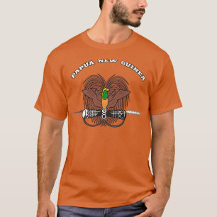 Papua New Guinea Coat of arms Tee Flag souvenir