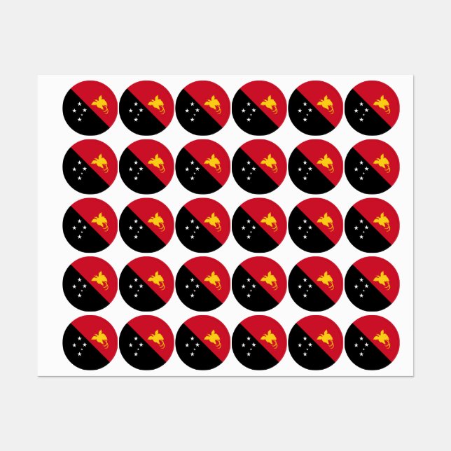 Papua New Guinea flag (Sheet)