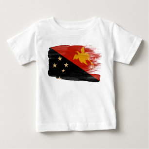 Papua new Guinea Flag Baby T-Shirt