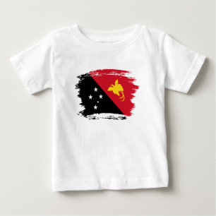 Papua New Guinea flag Baby T-Shirt
