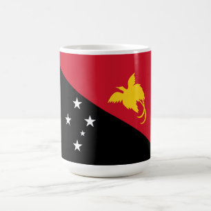 Papua New Guinea flag Coffee Mug