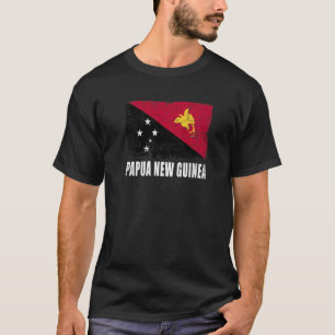 Papua New Guinea Flag Country Flag Papua New Guine T-Shirt