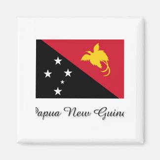 Papua New Guinea Flag Design Magnet