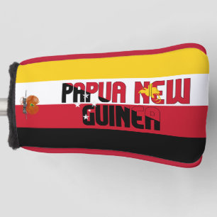 Papua New Guinea Flag Gorgeous Patriotic Golf Head Cover