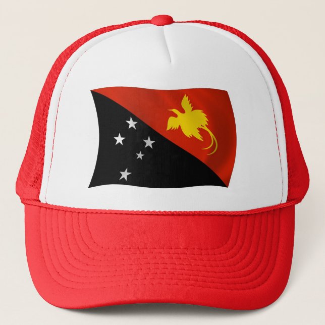 Papua New Guinea Flag Hat (Front)