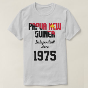 Papua New Guinea Flag Independence Celebration T-Shirt