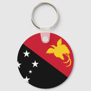 Papua New Guinea Flag Key Ring