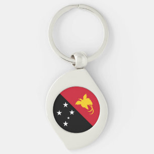Papua New Guinea Flag Key Ring