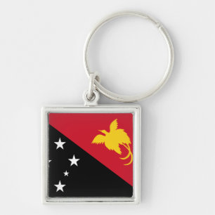 Papua New Guinea Flag Key Ring