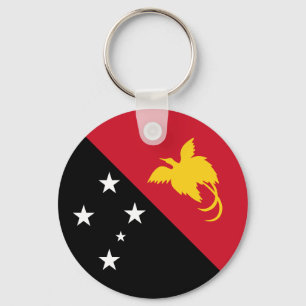 Papua New Guinea Flag Key Ring