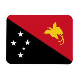 Papua New Guinea Flag Magnet