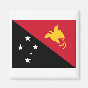 Papua New Guinea Flag Magnet