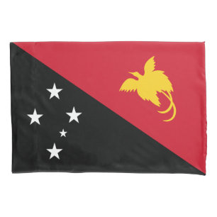 Papua New Guinea Flag Pillowcase