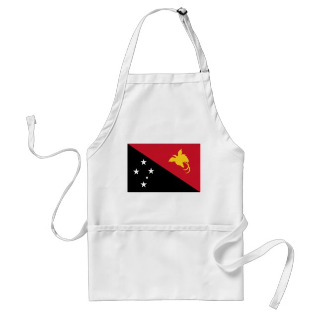 Papua New Guinea Flag Standard Apron (Front)