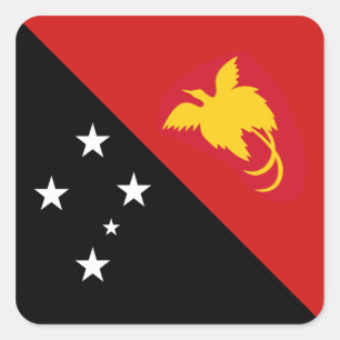 Papua New Guinea Flag Sticker