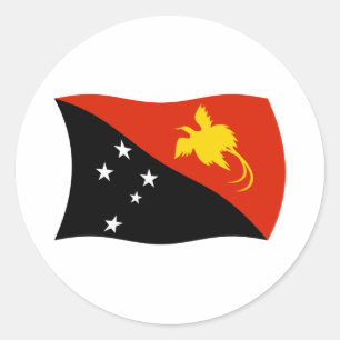 Papua New Guinea Flag Sticker