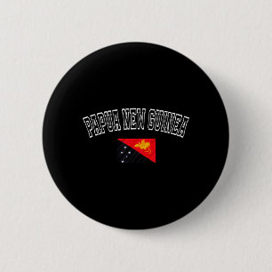 Papua New Guinea Flag Vintage Retro Heritage 6 Cm Round Badge