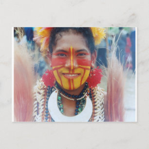 Papua New Guinea Girl Postcard
