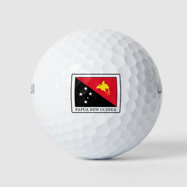 Papua New Guinea Golf Balls (Front)