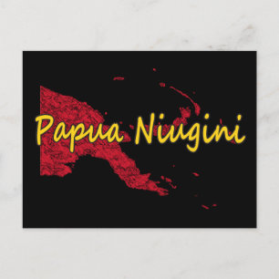 Papua New Guinea Holiday Postcard