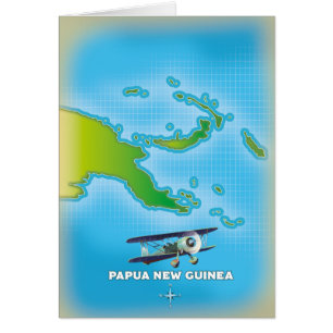 papua new guinea map.