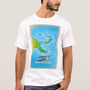 papua new guinea map. T-Shirt