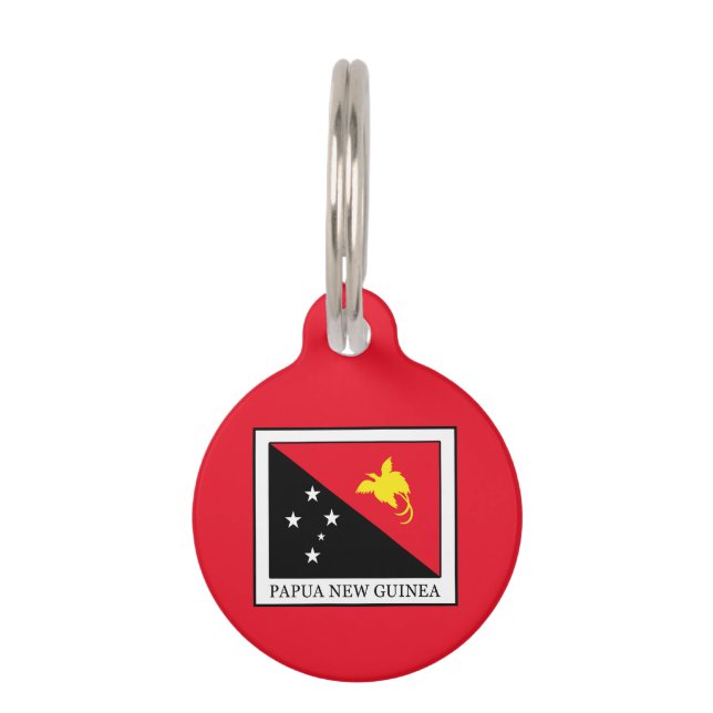 Papua New Guinea Pet Tag (Front)