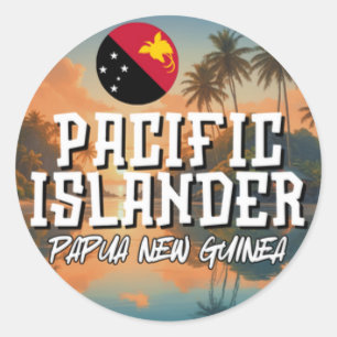 Papua New Guinea PNG Sticker Pacific Islander