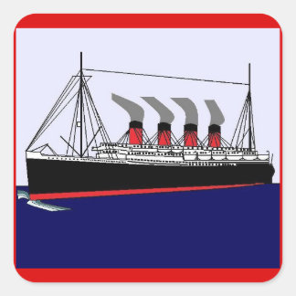 Paquebot France 1912 Sticker