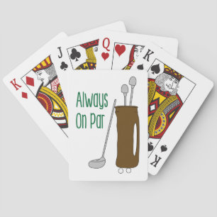 Par Golf Playing Cards