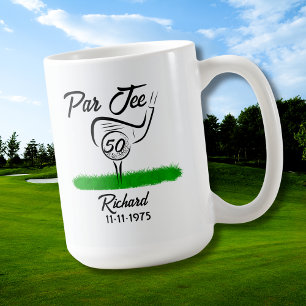 Par Off for an UnForeGettable 50th Birthday Party Coffee Mug