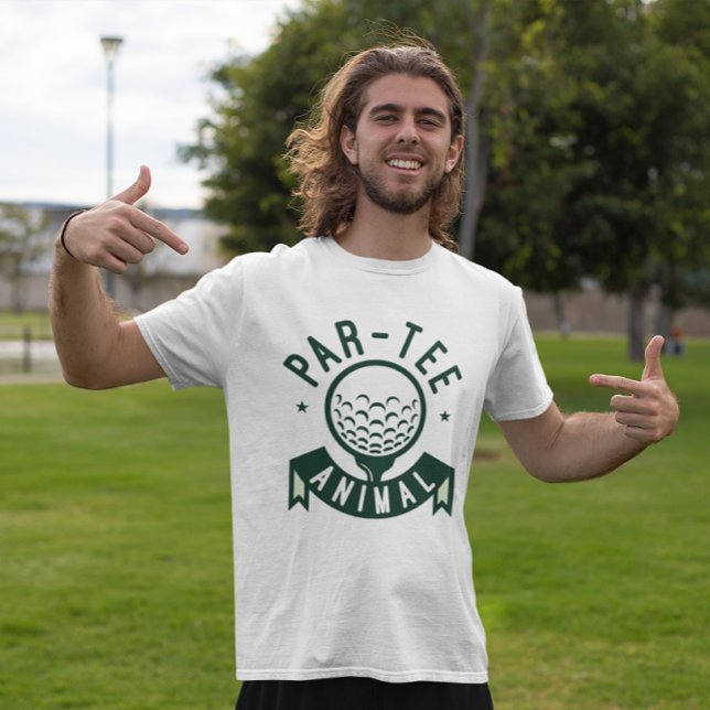 Par-Tee Animal T-Shirt (par-tee animal golfing t-shirt)